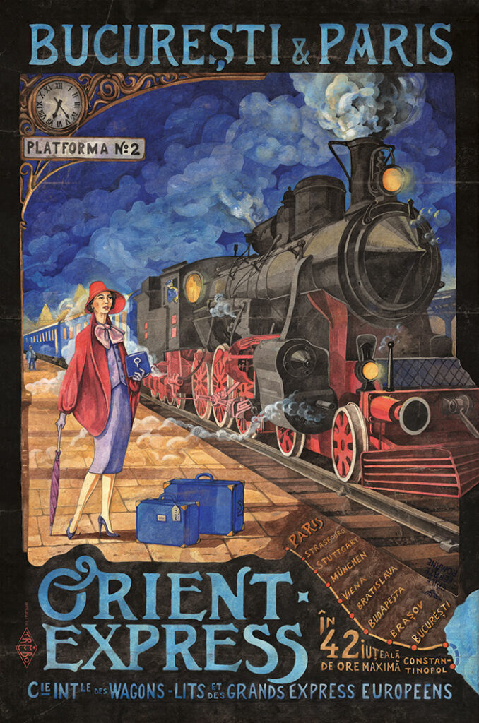 Poster - Orient Express | Atelier Trebo