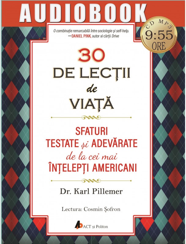 PDF 30 lectii de viata | Karl Pillemer carturesti.ro Audiobooks