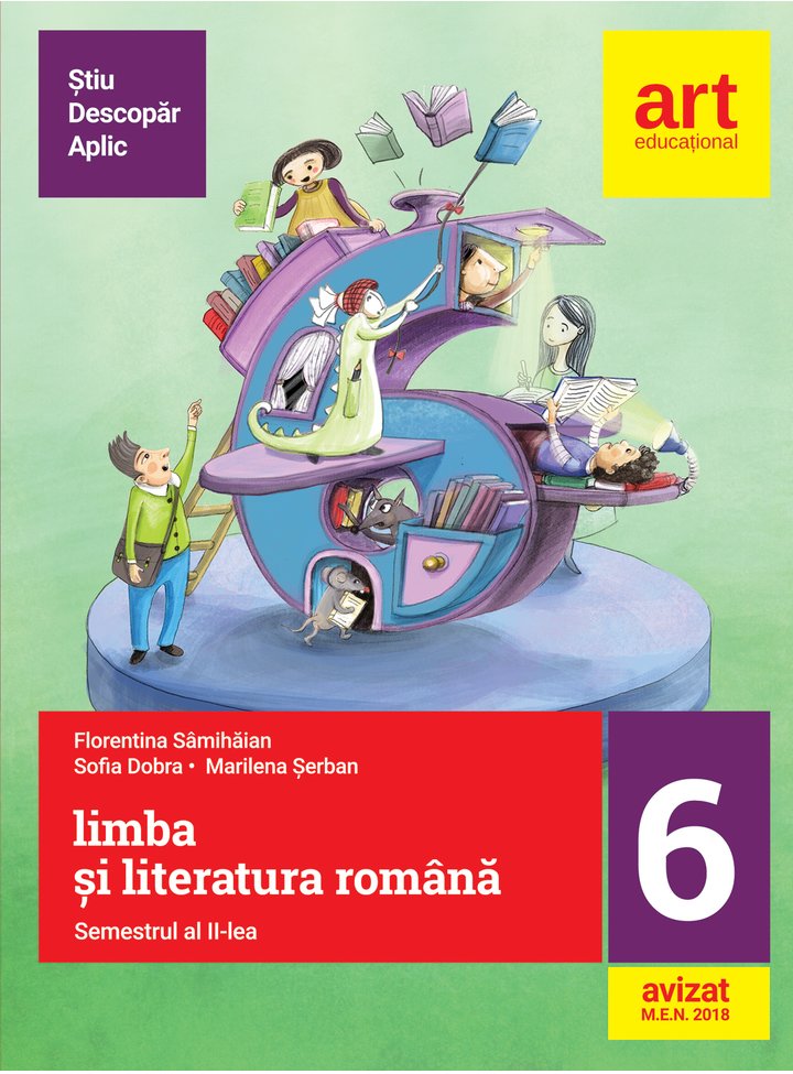 Limba si literatura romana – Metoda stiu-descopar-aplic | Florentina Samihaian, Sofia Dobra, Marilena Serban ART educational Carte