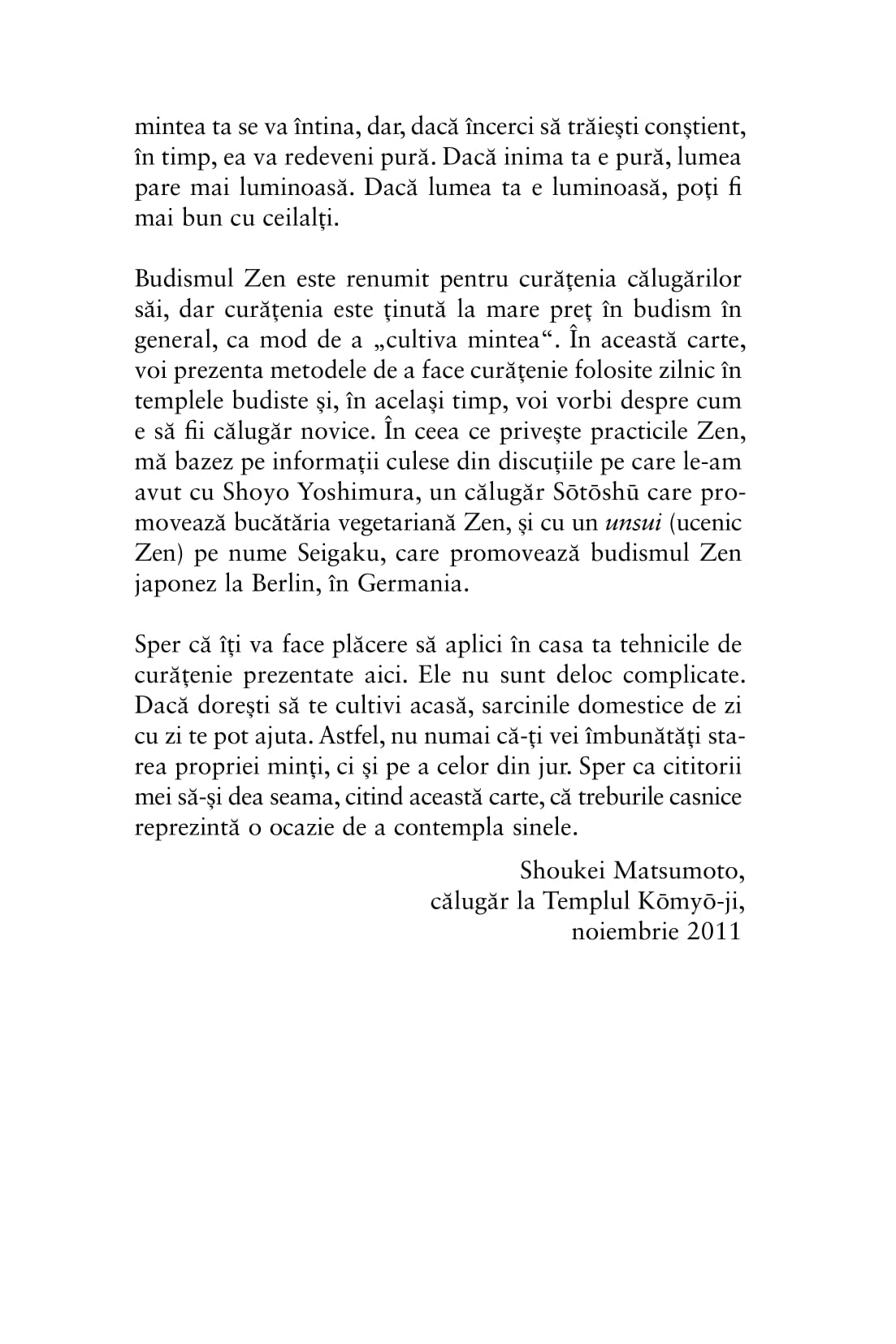 Ghidul unui calugar pentru curatenia casei si a mintii | Shoukei Matsumoto - 8 | YEO