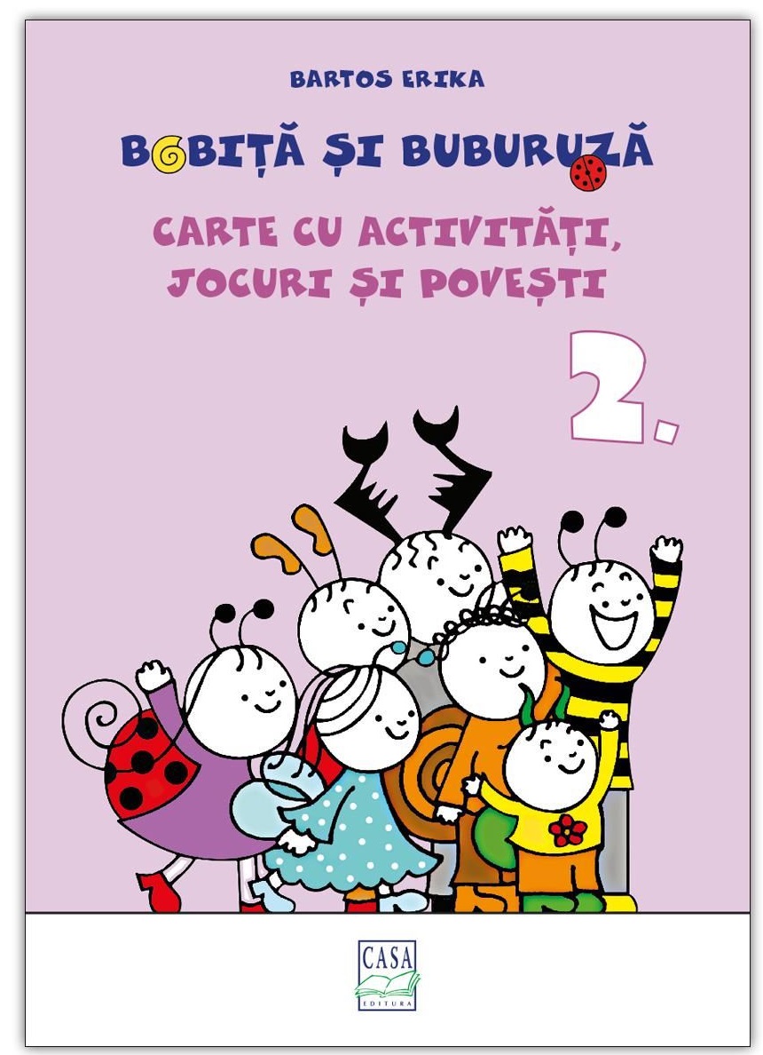 Bobita si Buburuza - Carte cu activitati, jocuri si povesti nr. 2 | 