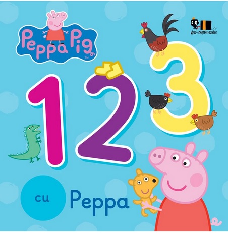 Peppa Pig – 123 cu Peppa | Neville Astley, Mark Baker carturesti.ro Carte