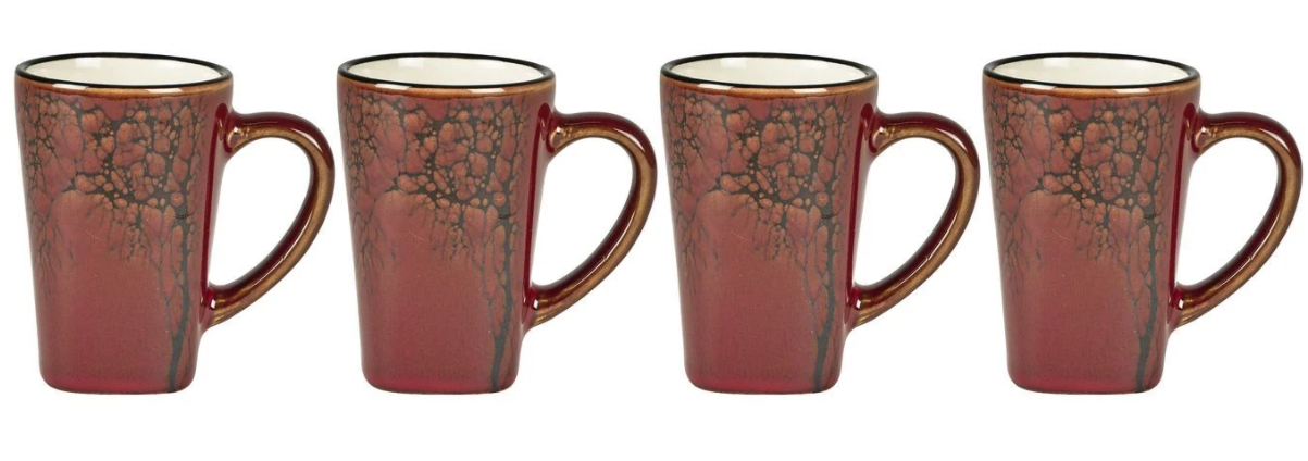 Set 4 cesti espresso - Tree Amber | Villa Collection