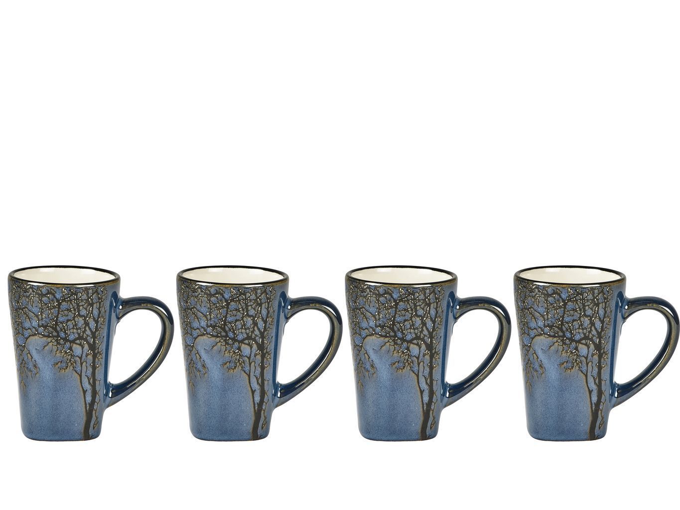 Set 4 cani - Espresso - Dark Blue | Villa Collection