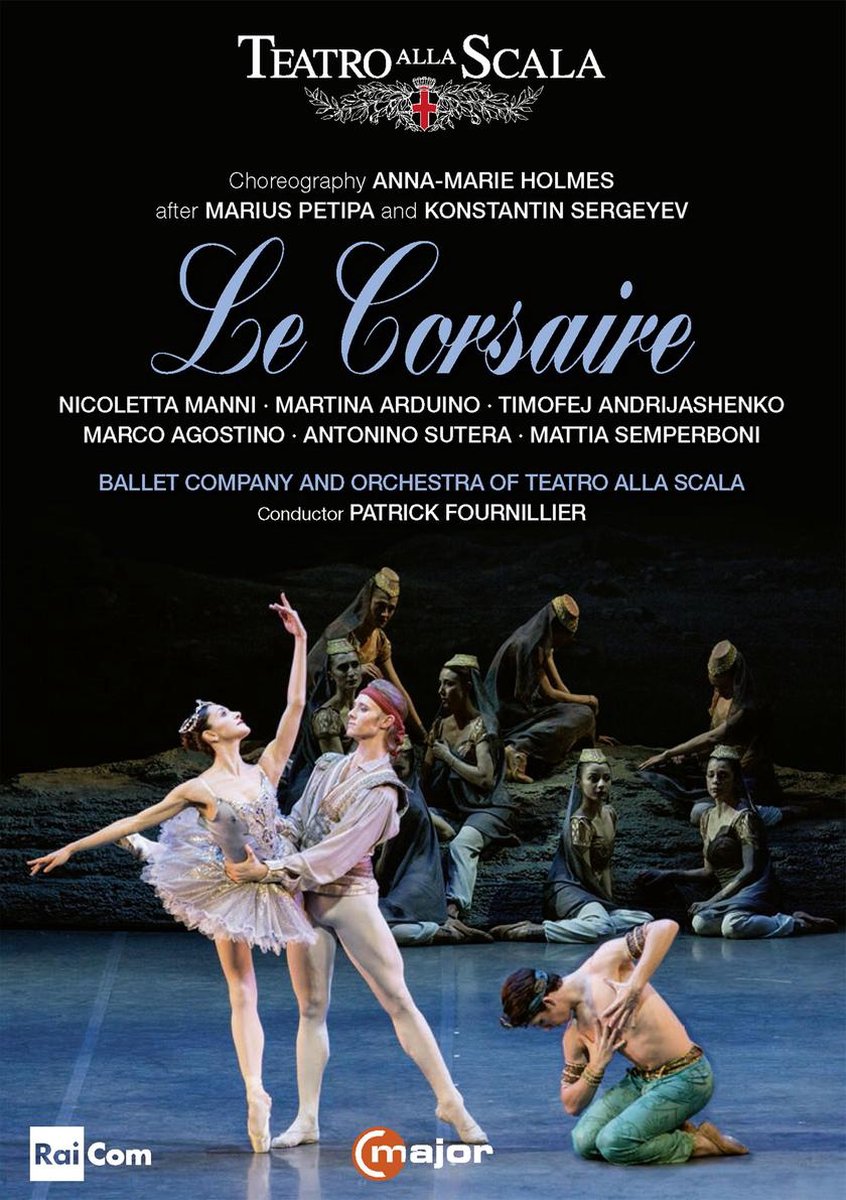 Le Corsaire - DVD | Orchestra del Teatro alla Scala di Milano, Ballet Company of Teatro alla Scala, Nicoletta Manini, Martina Arduino image0