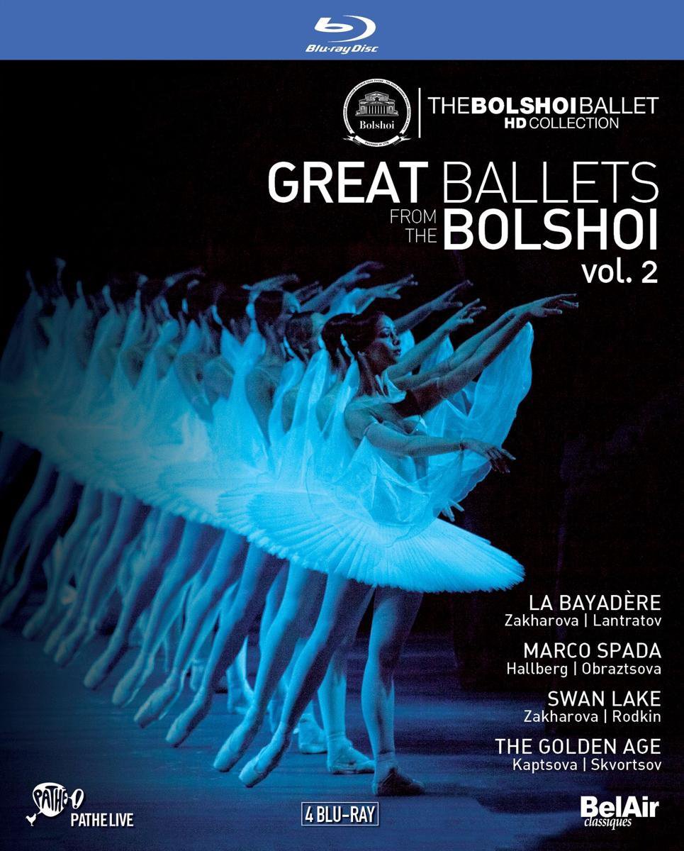 Great Ballets from the Bolshoy. Volume 2 - Blu-ray Disc | The Bolshoi Ballet, Ludwig Minkus, Pyotr Ilyich Tchaikovsky, Dmitri Shostakovich, The Bolshoi Theatre Orchestra