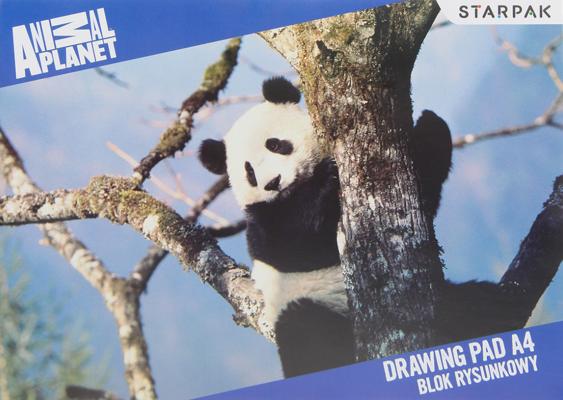 Bloc de desen - Animal Planet Drawing Pad A4 | Starpak