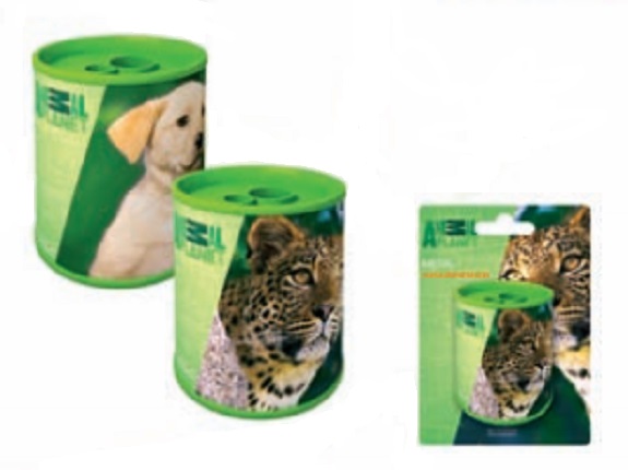 Ascutitoare rotunda metalica - Animal Planet (mai multe modele) | Starpak