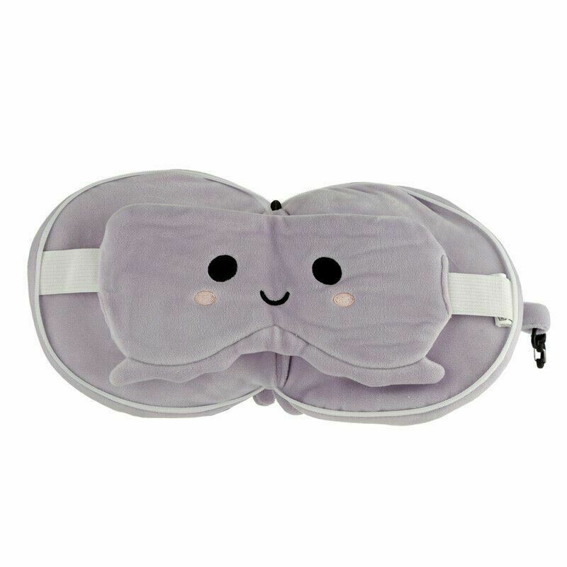 Masca Pentru Somn Si Perna - Octopus Round Travel | Puckator