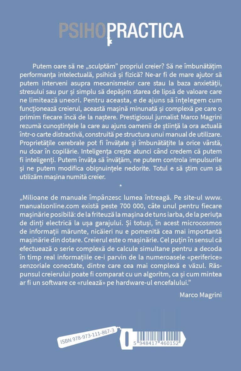 Creierul. Manual de utilizare | Marco Margini - 1 | YEO