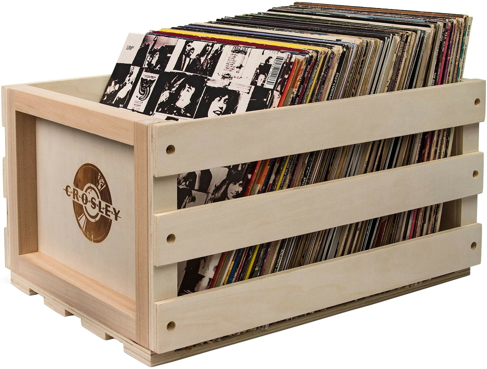 Lada depozitare vinyl-uri - Crosley Record Storage Crate | Crosley