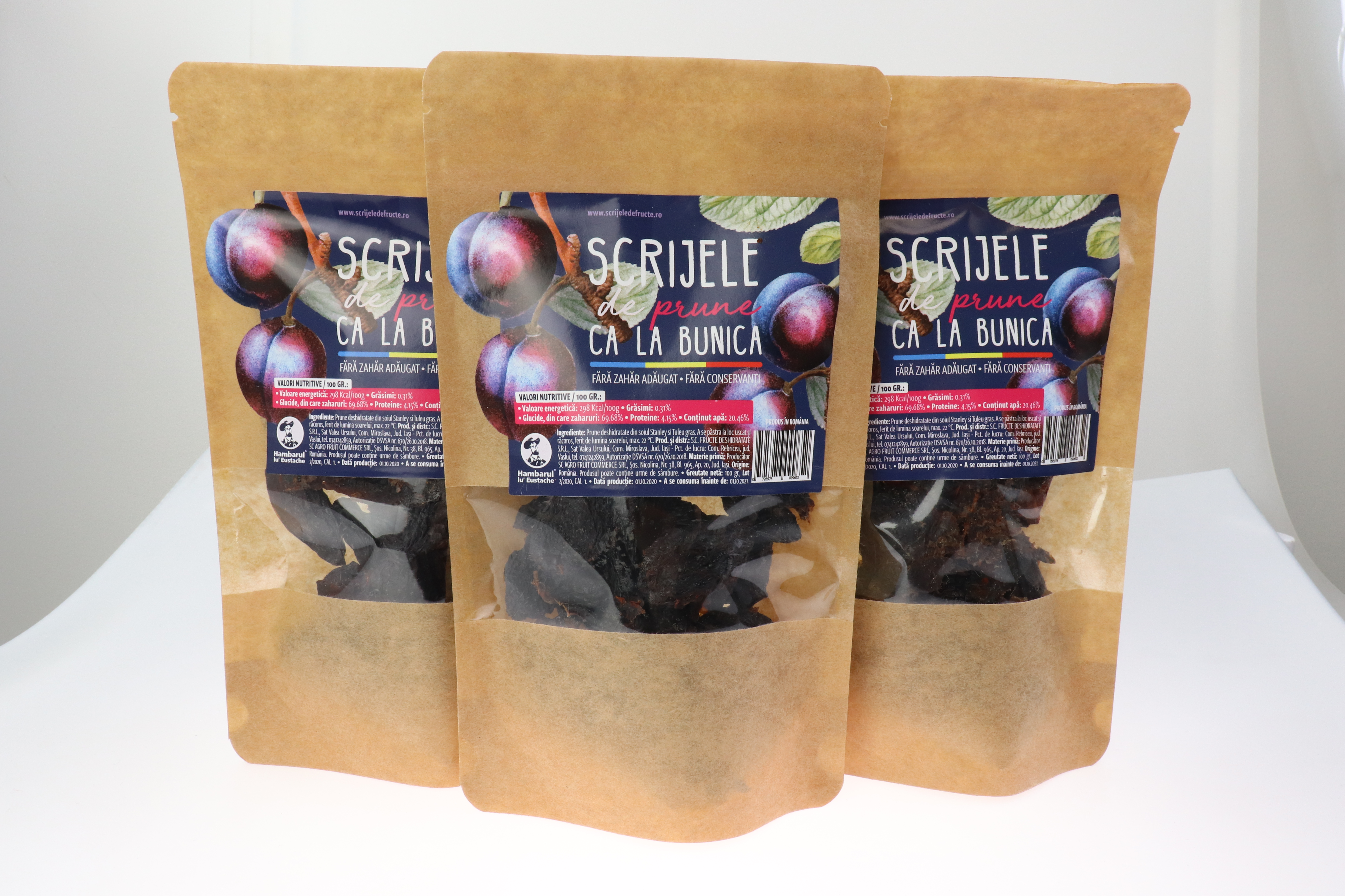 Prune deshidratate - 100g | Fructe deshidratate - 2 | YEO