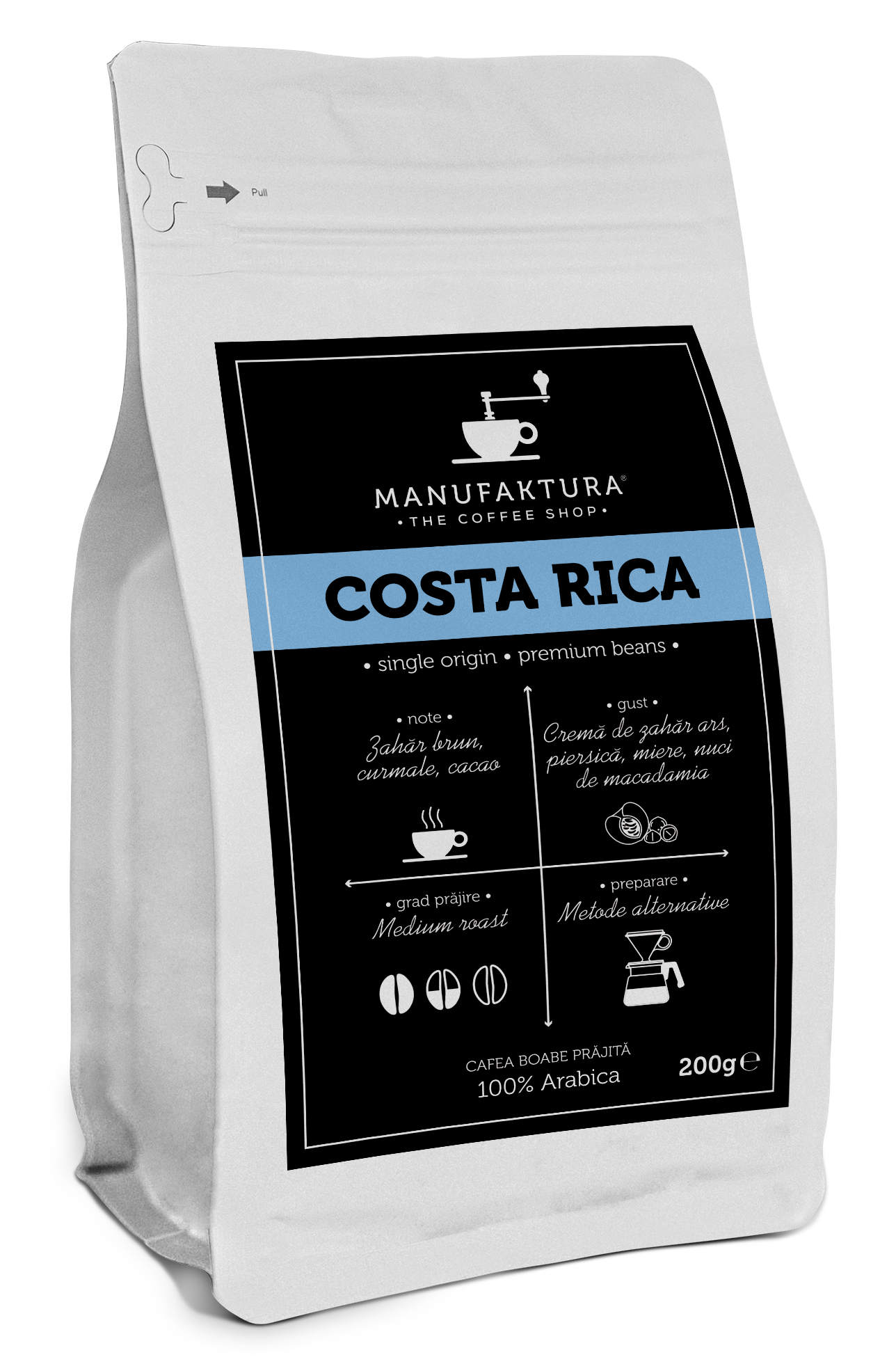  Cafea boabe - Costa Rica | Manufaktura 