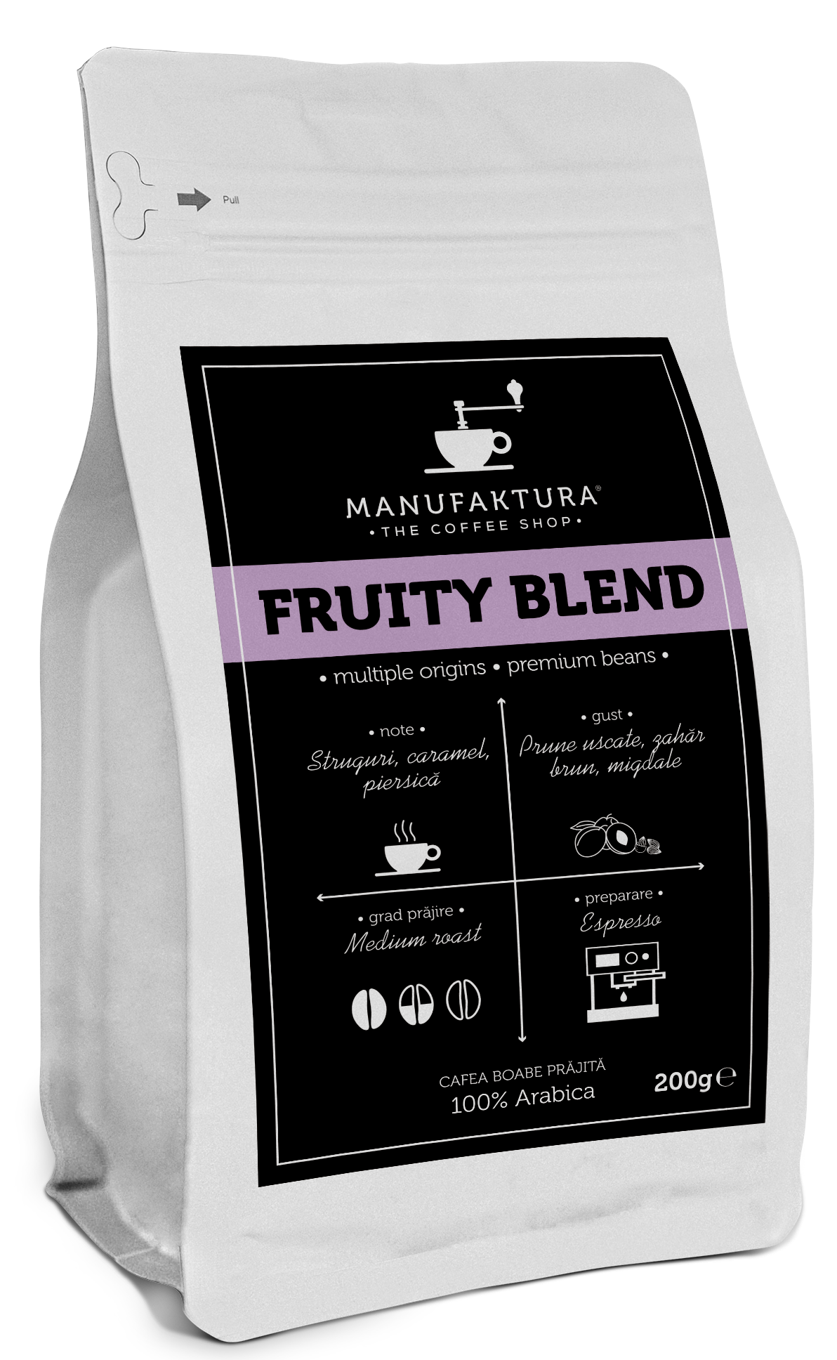  Cafea boabe - Fruity Blend | Manufaktura 