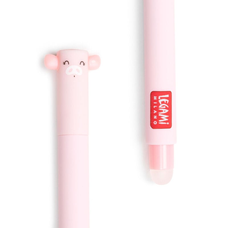 Pix - Erasable Pen - Piggy Pink | Legami - 2 | YEO