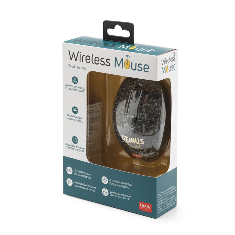 Mouse Wireless cu USB - Genius | Legami - 2 | YEO