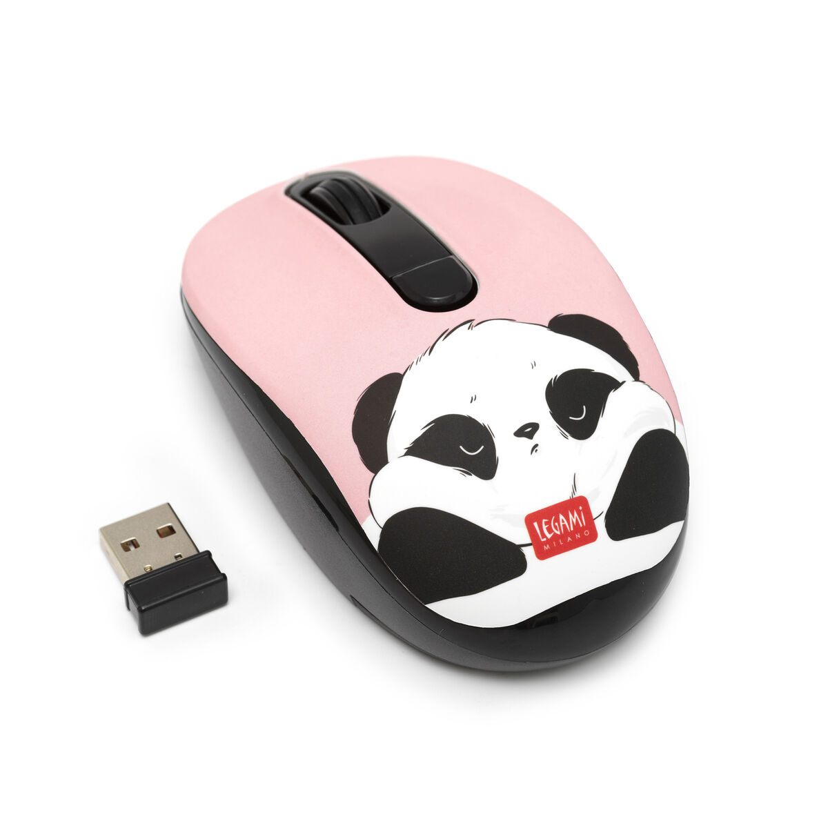 Mouse Wireless cu USB - Panda | Legami - 1 | YEO