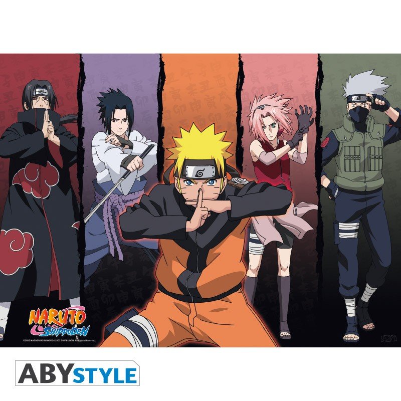 Set 2 Postere - Naruto Shippuden | AbyStyle - 2 | YEO