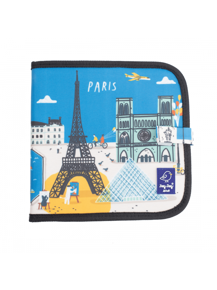 Carte refolosibila pentru desen - Cities of Wonder - Paris | Jaq Jaq Bird