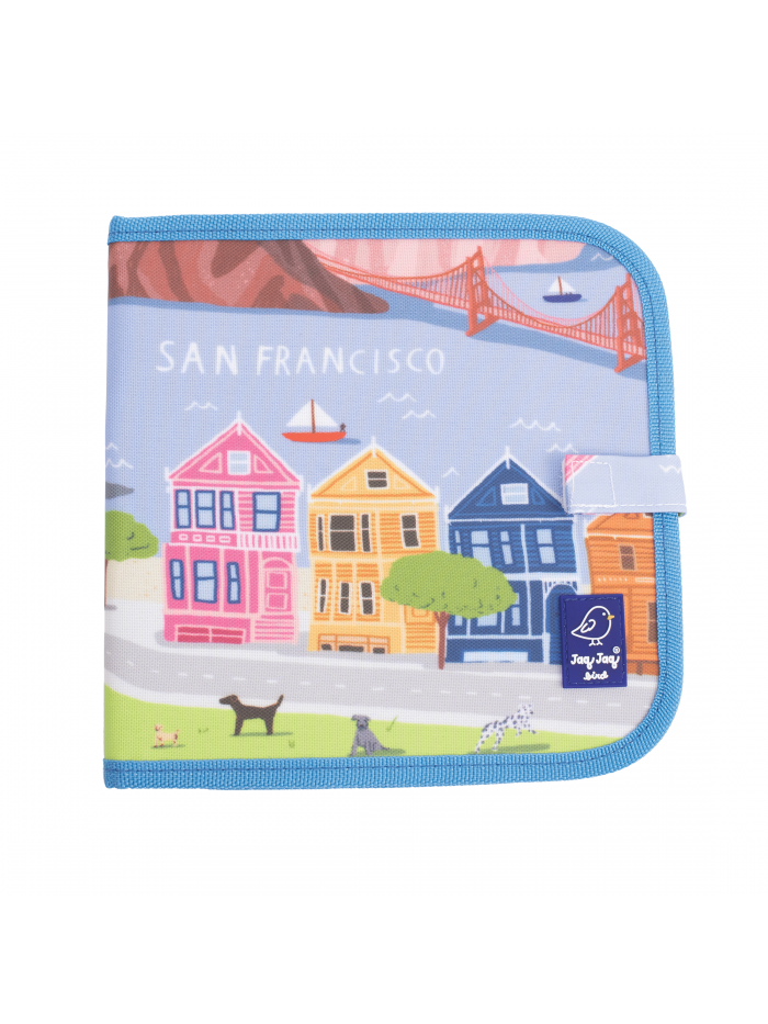 Carte Refolosibila Pentru Desen - Cities Of Wonder - San Francisco | Jaq Jaq Bird