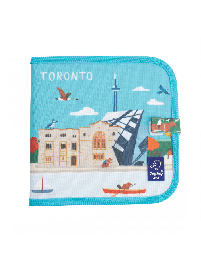 Carte refolosibila pentru desen - Cities of Wonder - Toronto | Jaq Jaq Bird