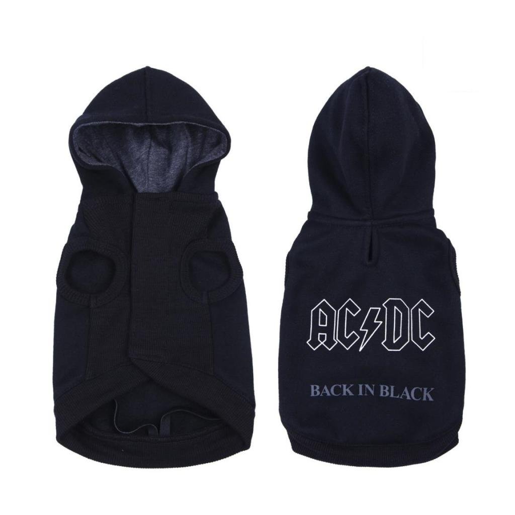 Jacheta Pentru Catei - Ac/dc - Back In Black - Marimea S | Cerda