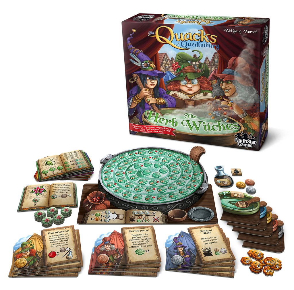 The Quacks of Quedlinburg - The Herb Witches Expansion | North Star Games - 1