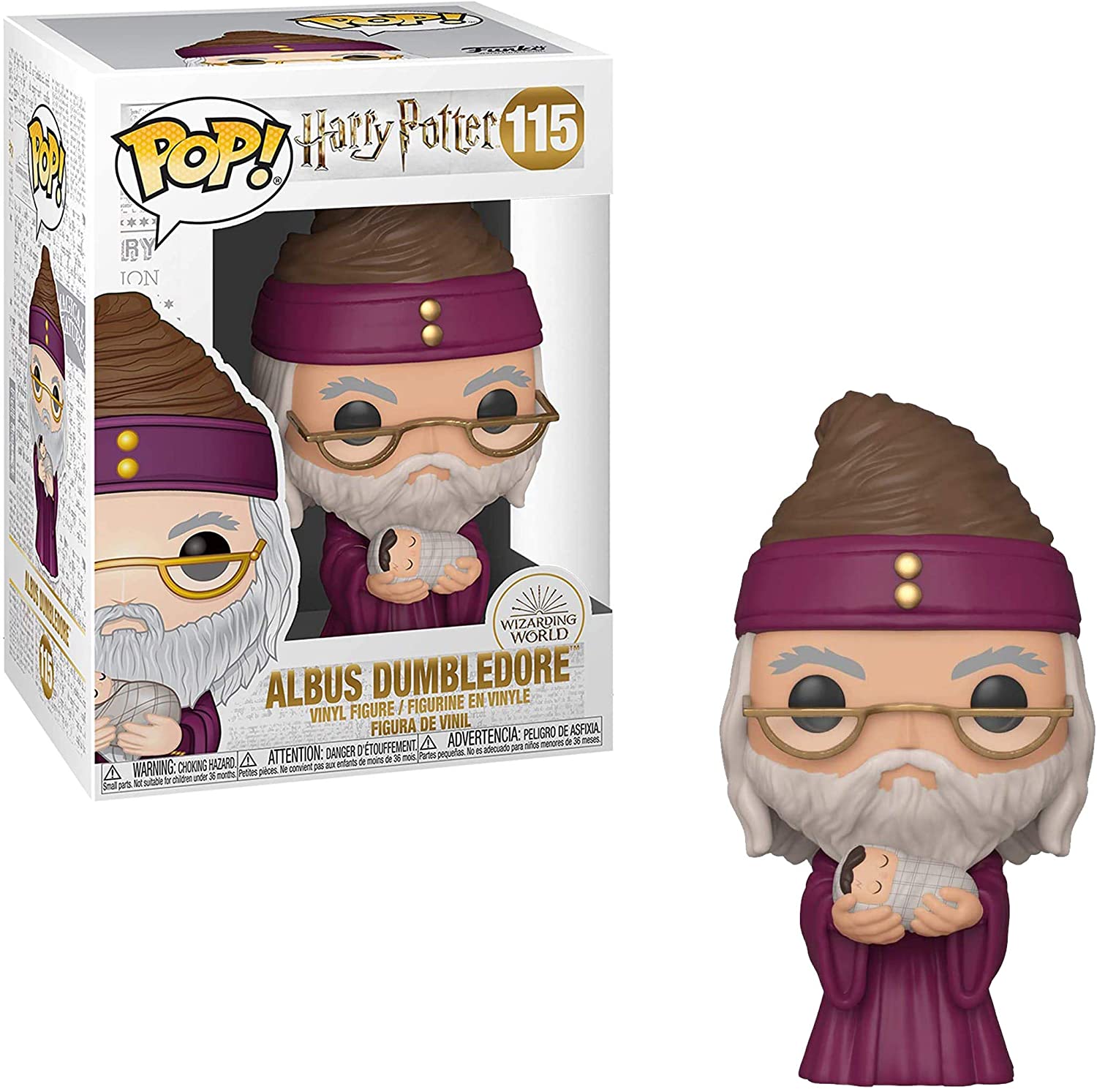 Figurina - Harry Potter - Albus Dumbledore with Baby | FunKo image2