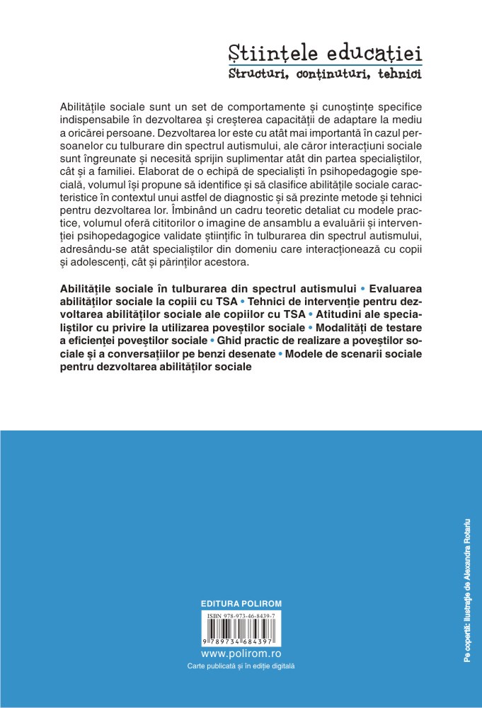 Abilitati sociale in tulburarea din spectrul autismului | Cristina Costescu