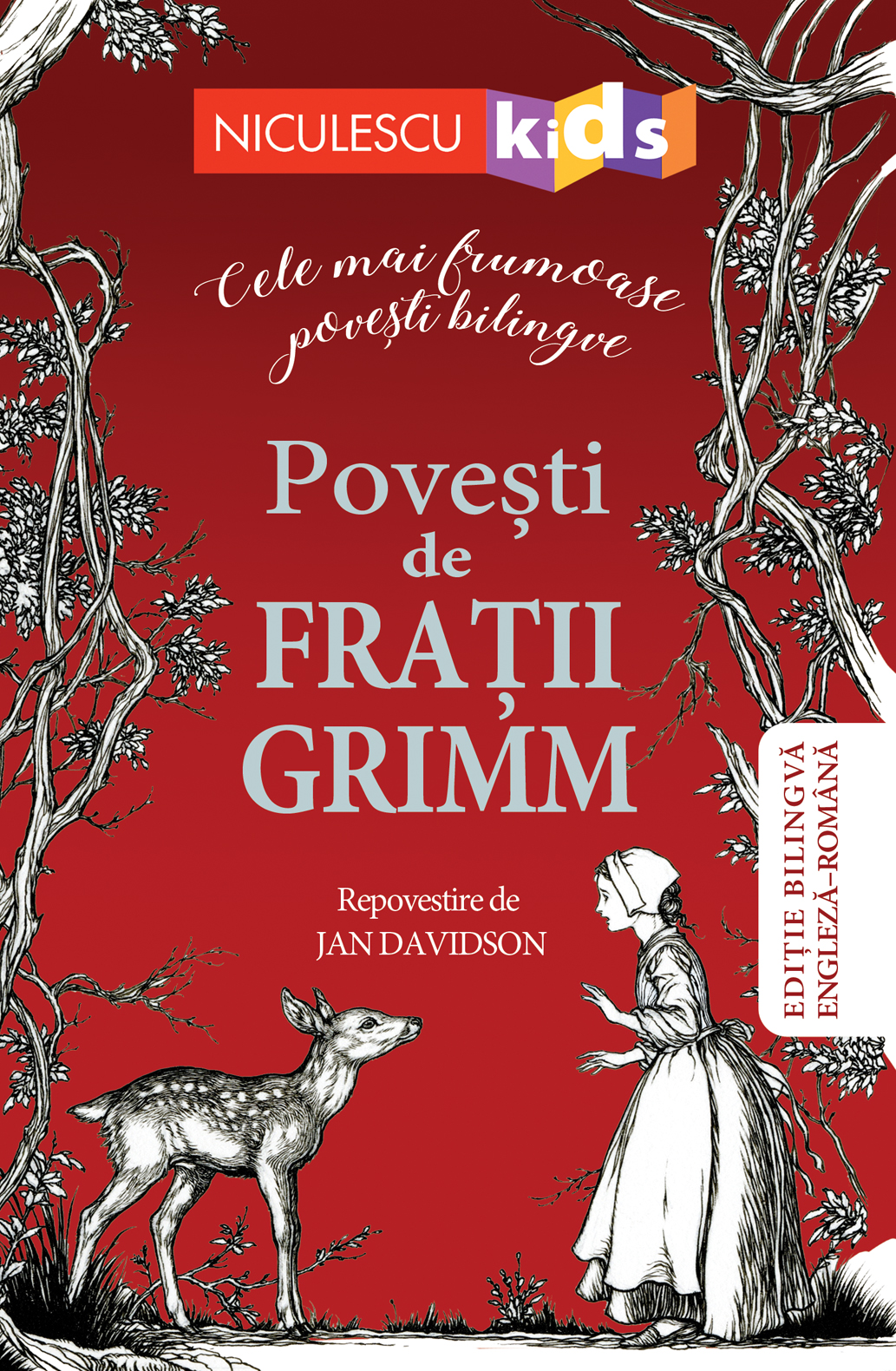 Povesti de Fratii Grimm | Fratii Grimm, Jan Davidson carturesti 2022