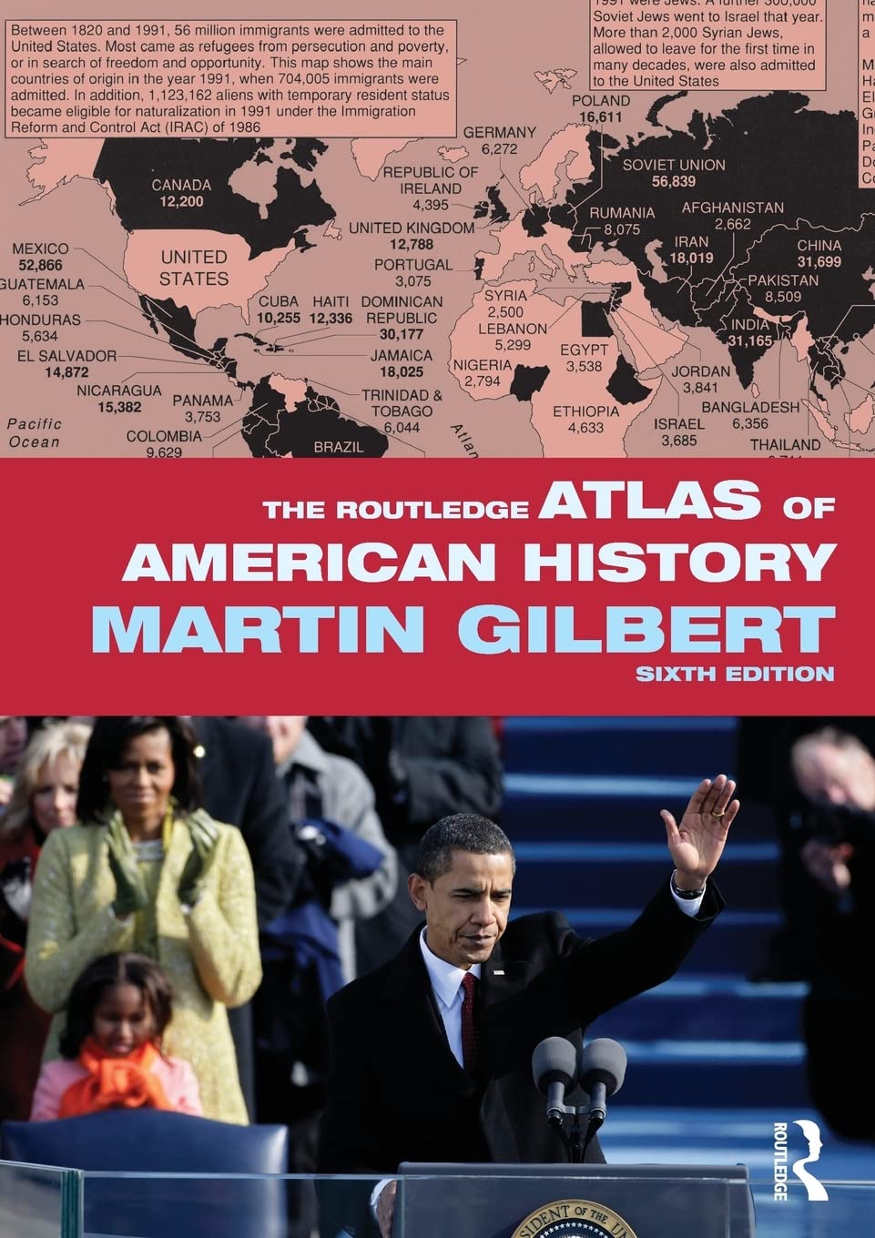 The Routledge Atlas of American History | Martin Gilbert - 1 | YEO