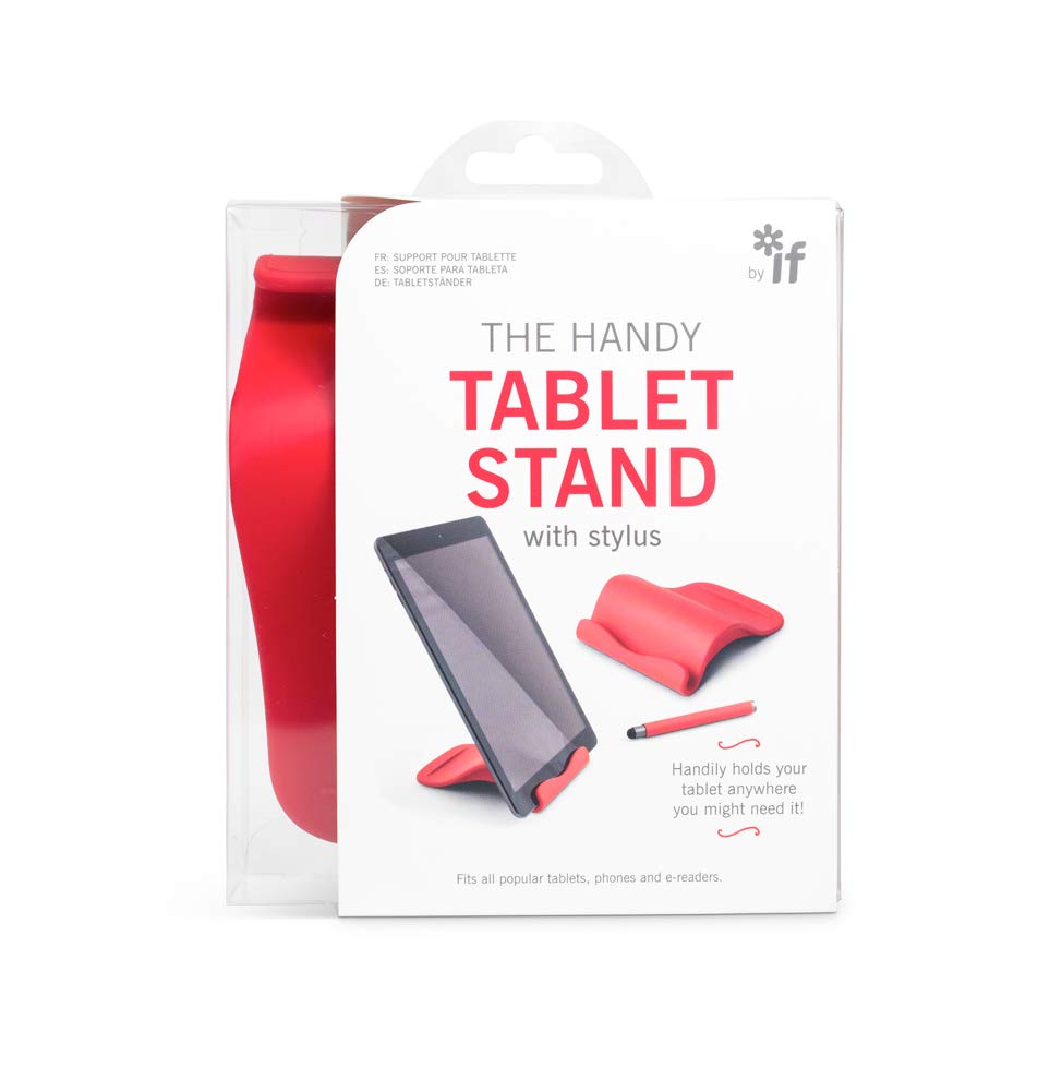 Suport pentru tableta - Holder with Stylus - Red | If (That Company Called) - 1 | YEO