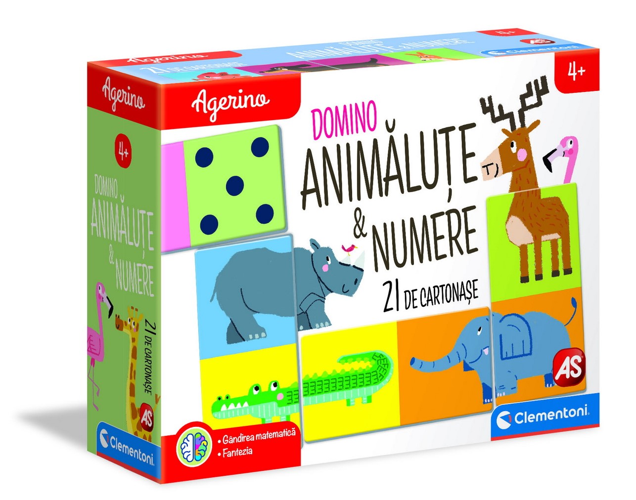 Joc - Agerino - Animalute si numere | Clementoni - 4 | YEO