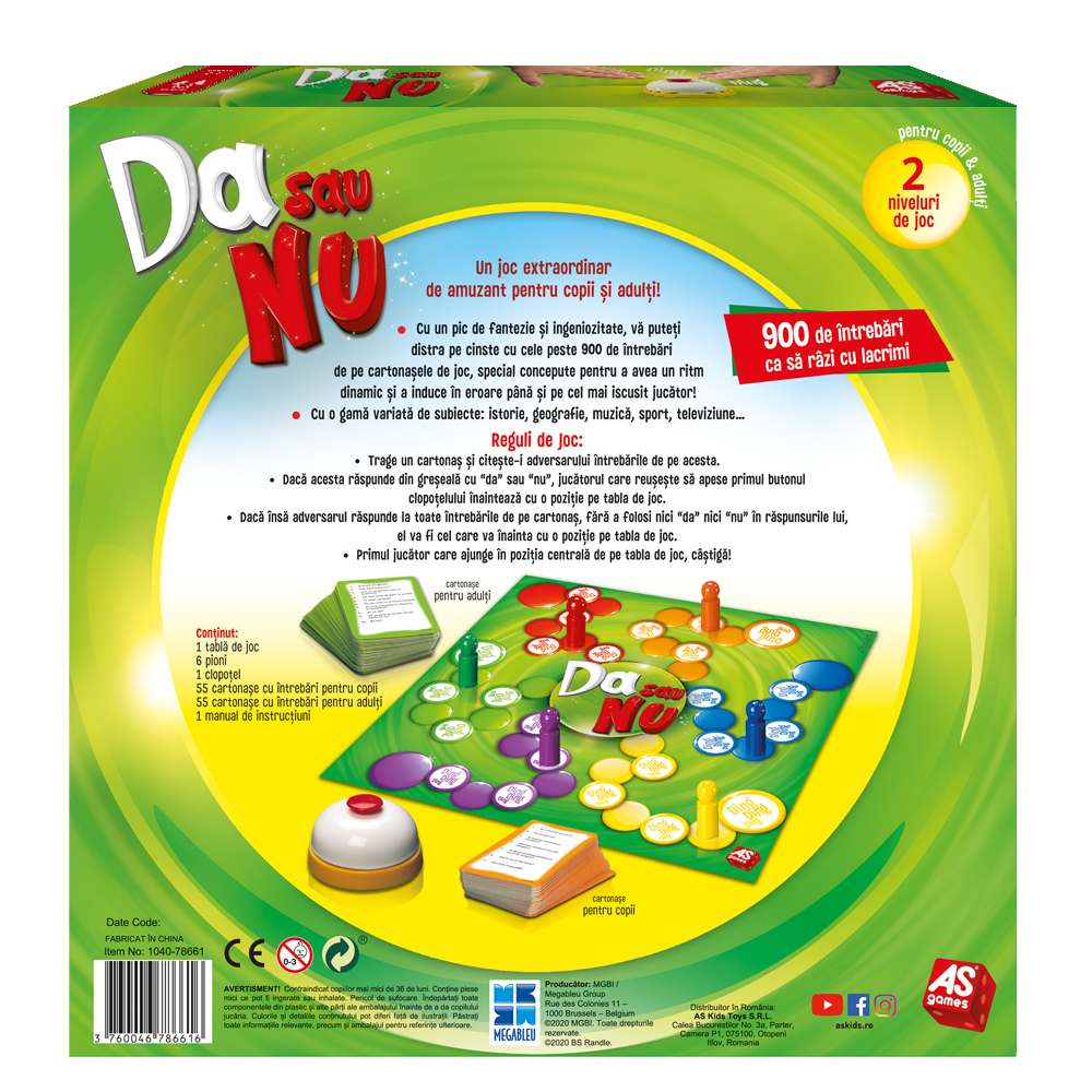 Joc - Da sau Nu | As games - 5