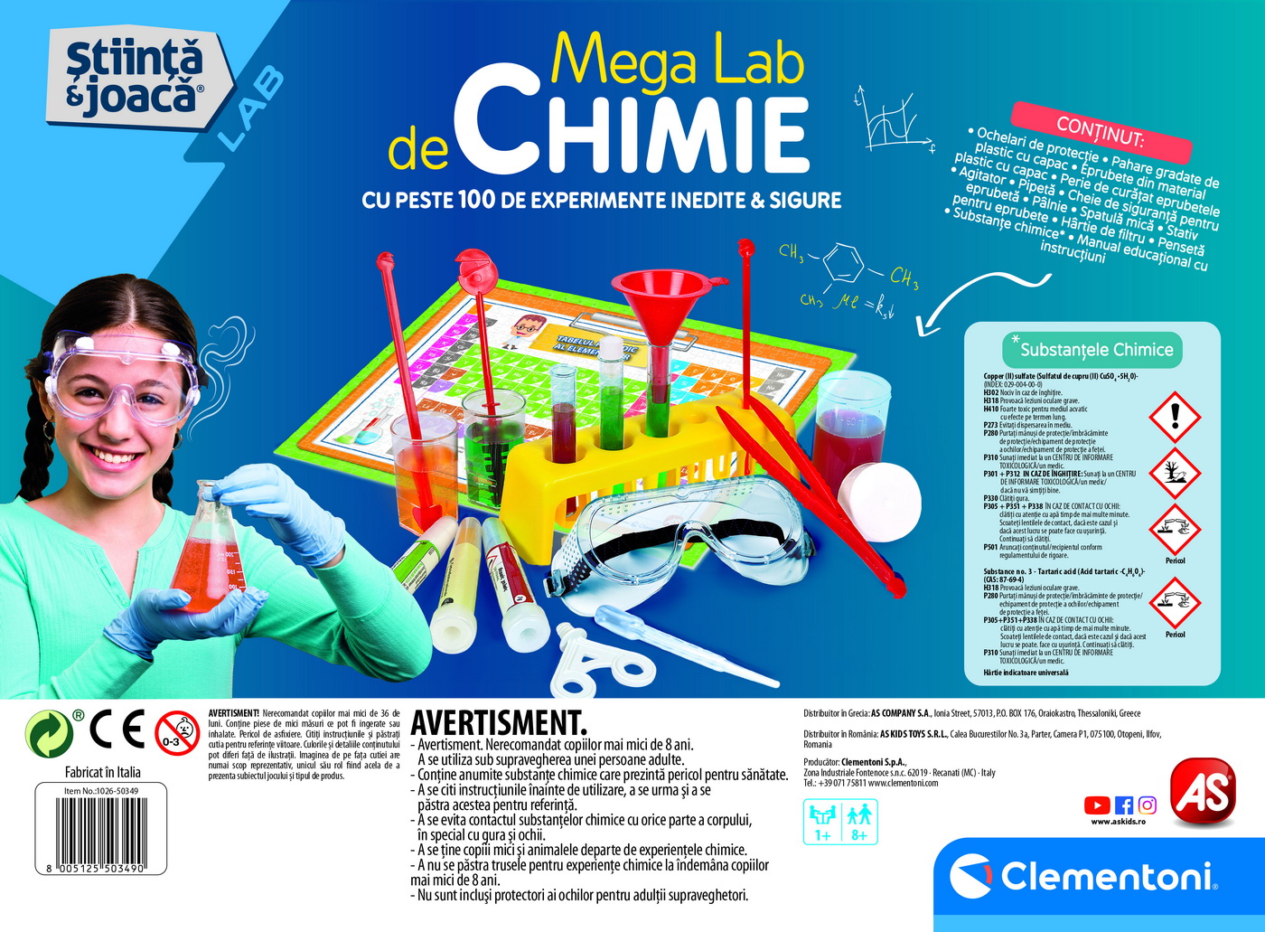 Jucarie educativa - Mega lab de chimie | Clementoni - 3 | YEO