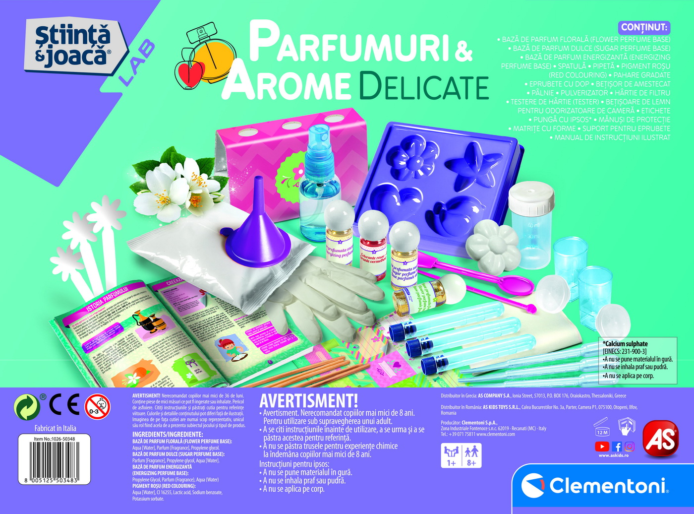 Set creativ - Parfumuri & arome delicate | Clementoni - 4 | YEO