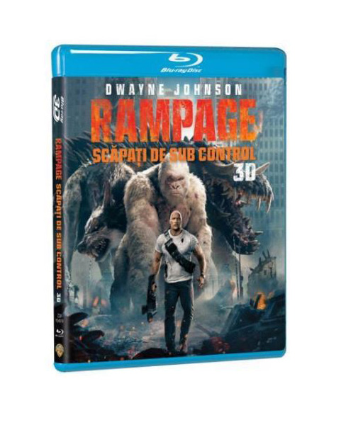 Rampage: Scapati de sub control 3D (Blu Ray Disc) / Rampage | Brad Peyton