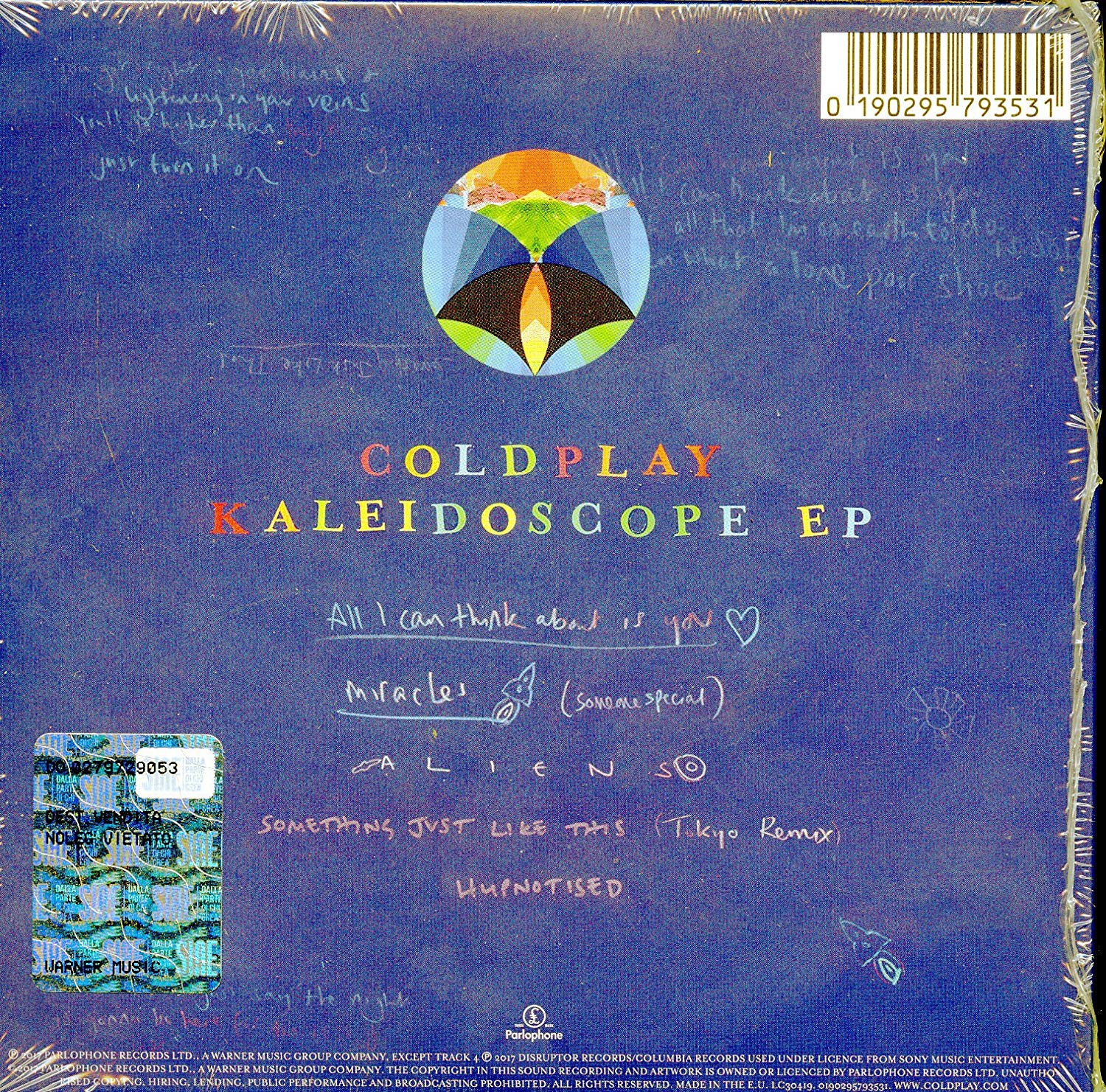 Kaleidoscope EP - Vinyl | Coldplay