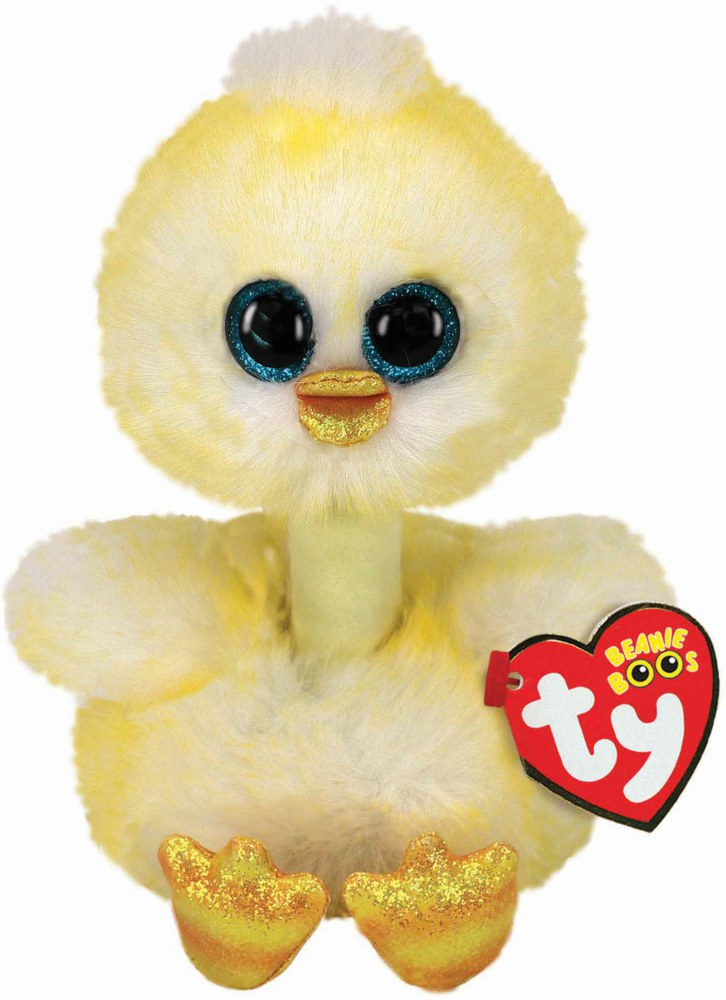 Jucarie de plus - Beanie Boos - Benedict Chick Cuddly, 15 cm | Ty