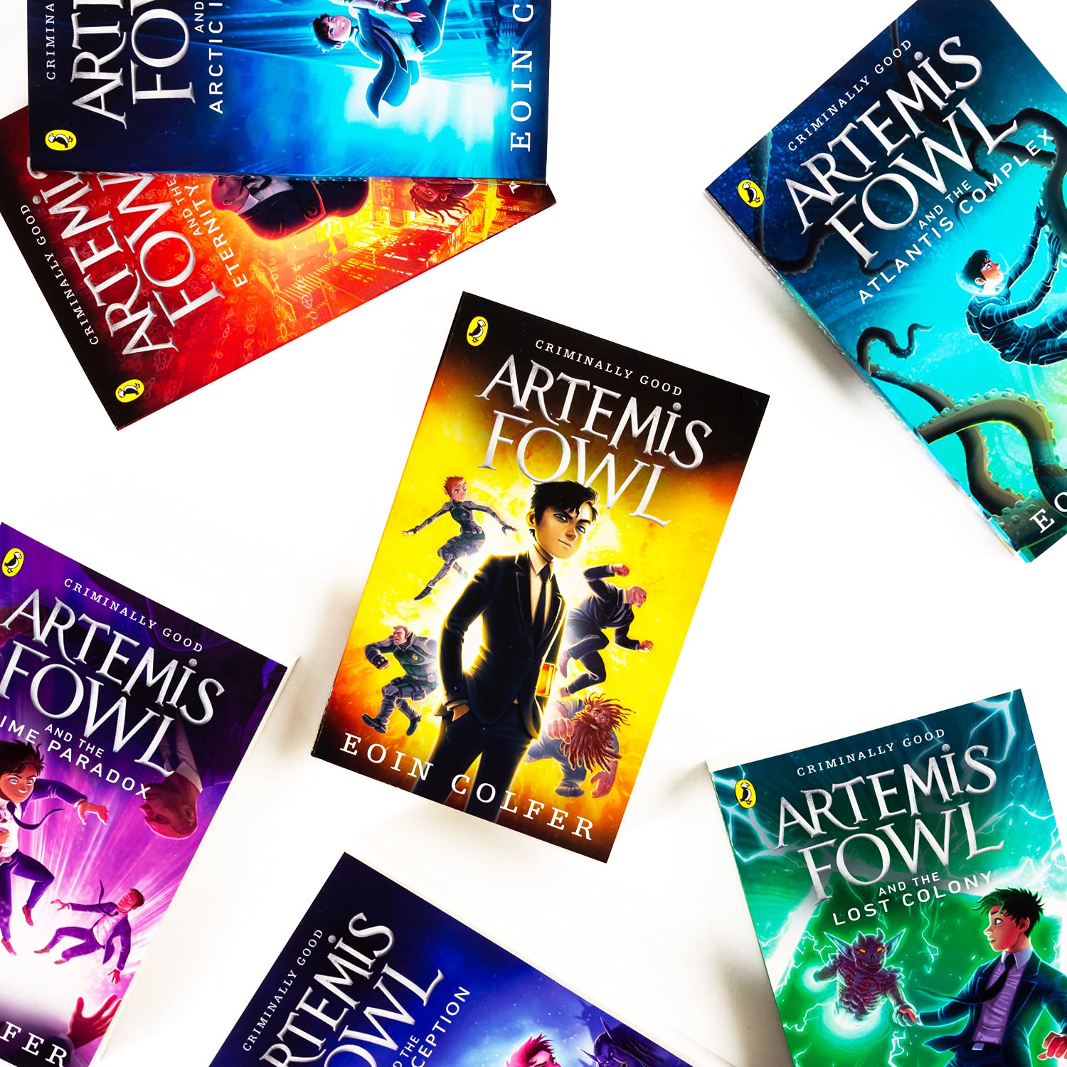 Artemis Fowl (8-book Box) | Eoin Colfer - 3 | YEO