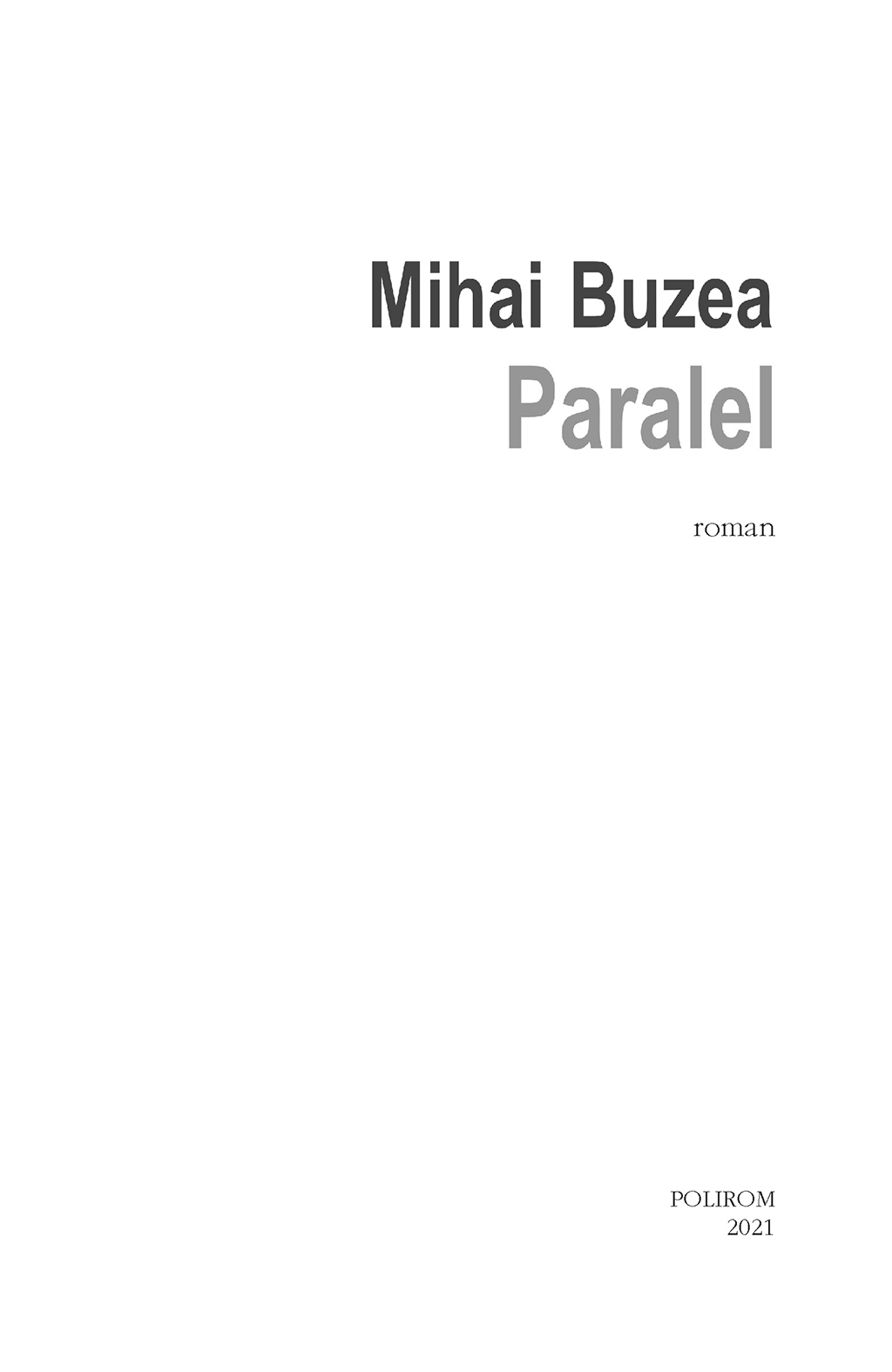 Paralel | Mihai Buzea - 4 | YEO