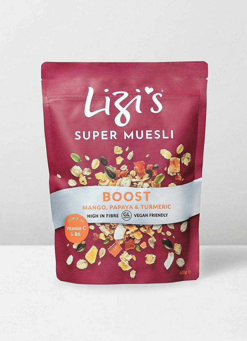 Musli - Lizi\'s Super Muesli Boost Mango, Papaya & Turmeric | Lizi\'s - 1 | YEO