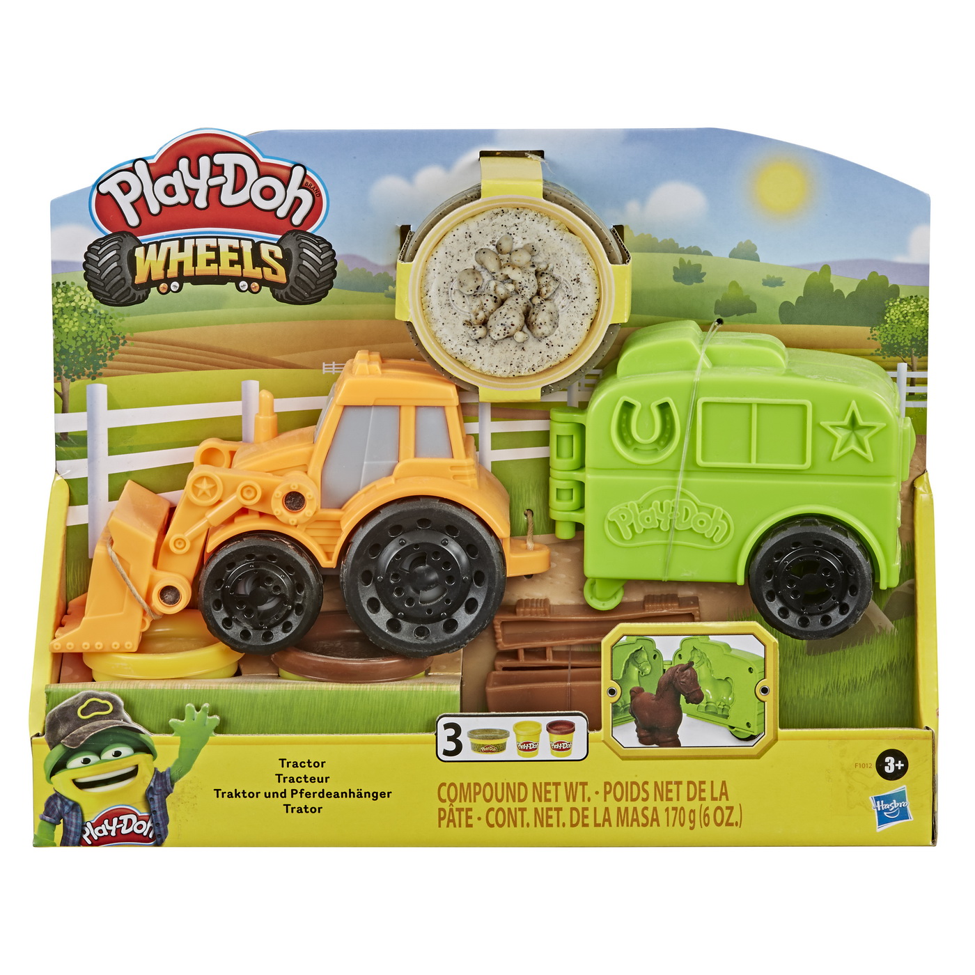 Set joaca - Play-Doh Wheels: Tractor | Hasbro - 4 | YEO