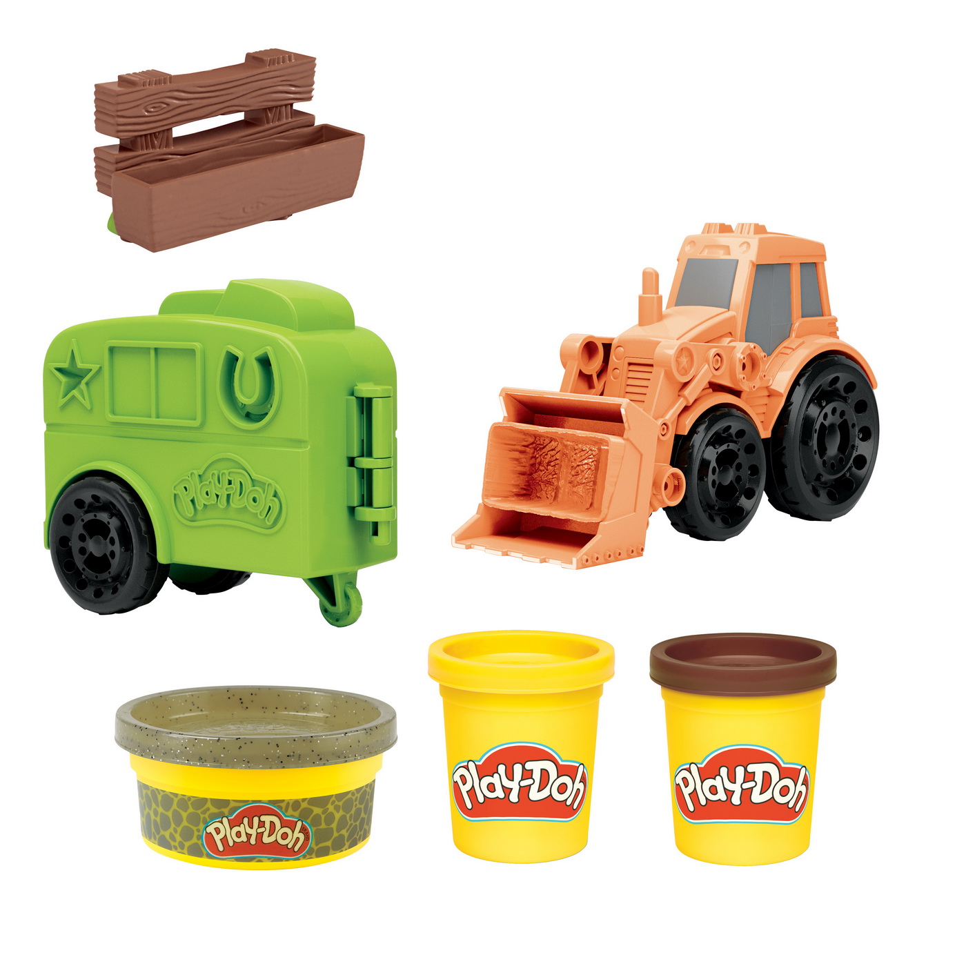 Set joaca - Play-Doh Wheels: Tractor | Hasbro