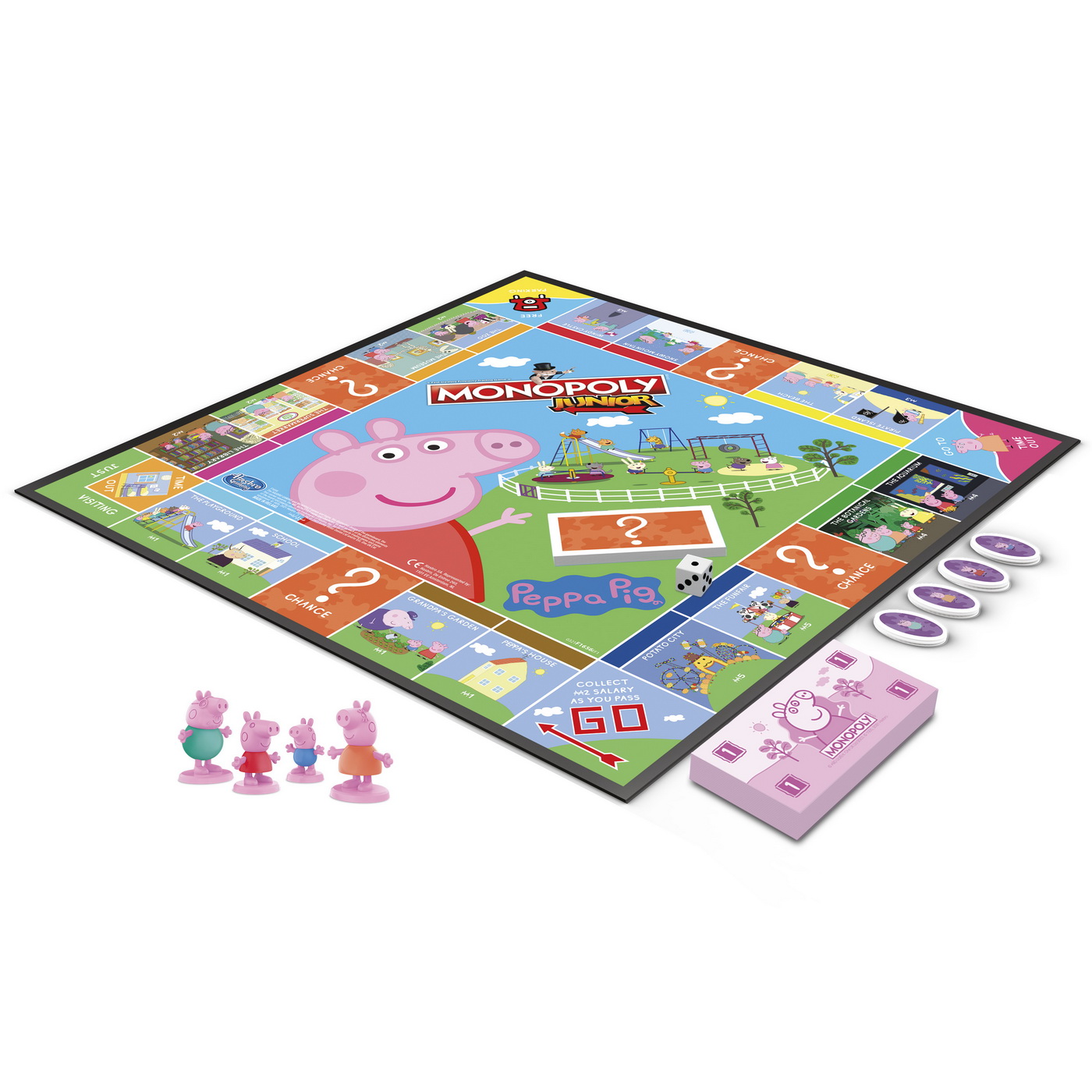 Joc - Monopoly Junior - Peppa Pig (RO) | Hasbro