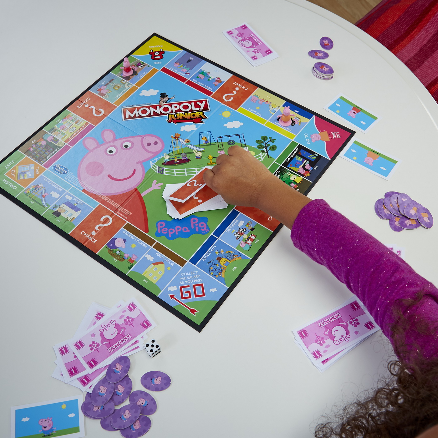 Joc - Monopoly Junior - Peppa Pig (RO) | Hasbro - 3