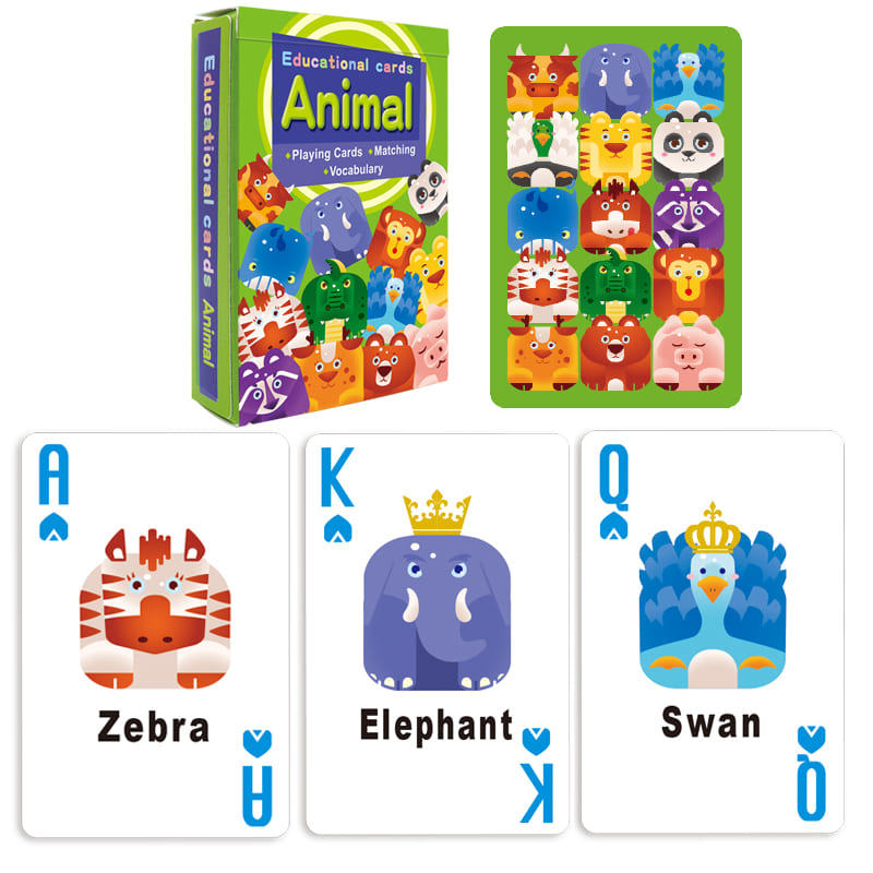  Carti De Joc Royal Educative Cu Animale | AS 
