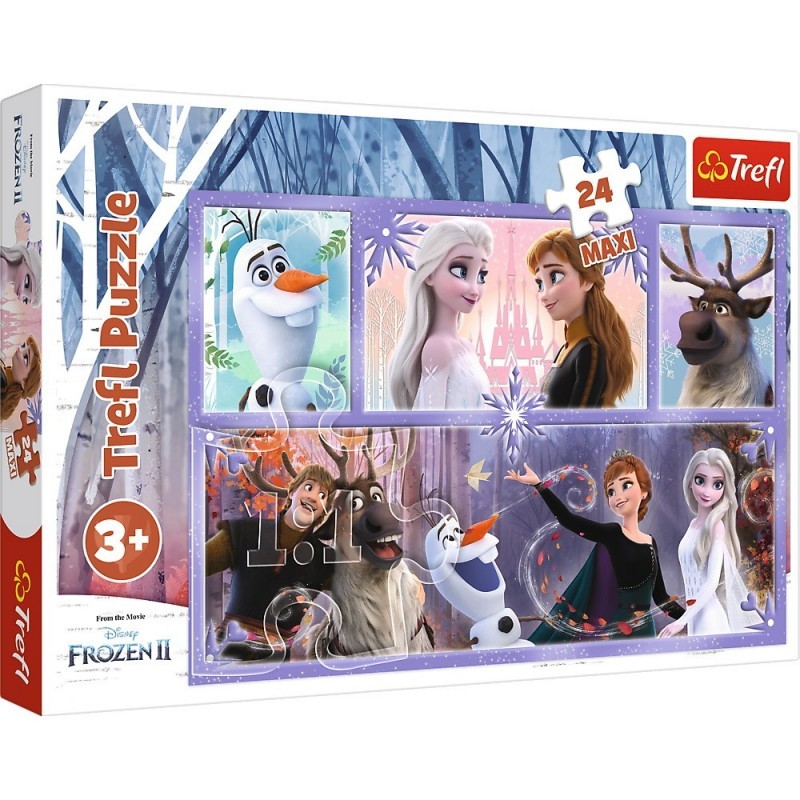 Puzzle - Trefl 24 Maxi Frozen2 O Lume Magica | Trefl