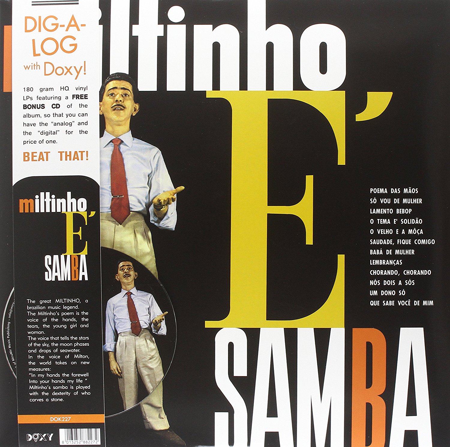 Miltinho e Samba - Vinyl | Miltinho