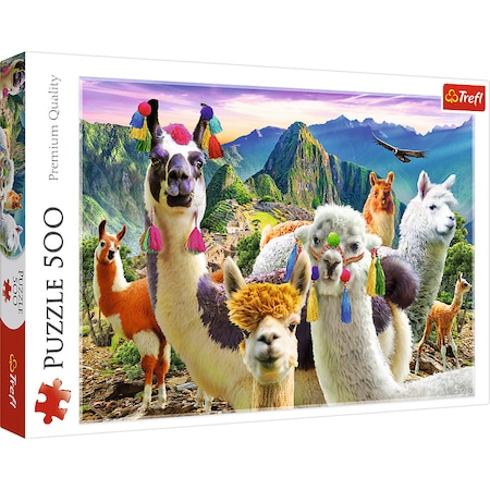 Puzzle 500 piese - Lame in munti | Trefl